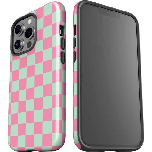Watermelon Checkered iPhone 15 Pro Impact Case